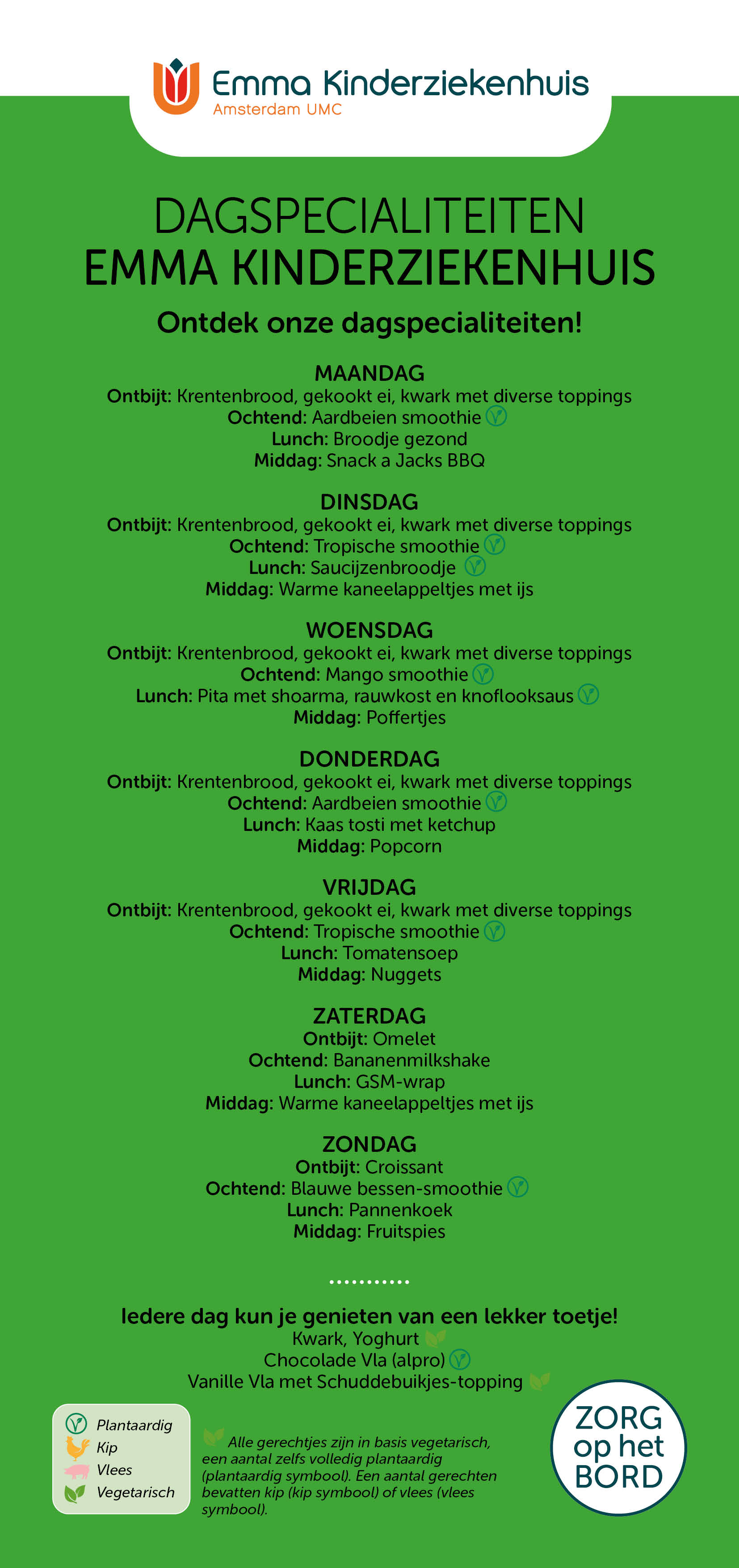 Dagspecialiteiten EKZ