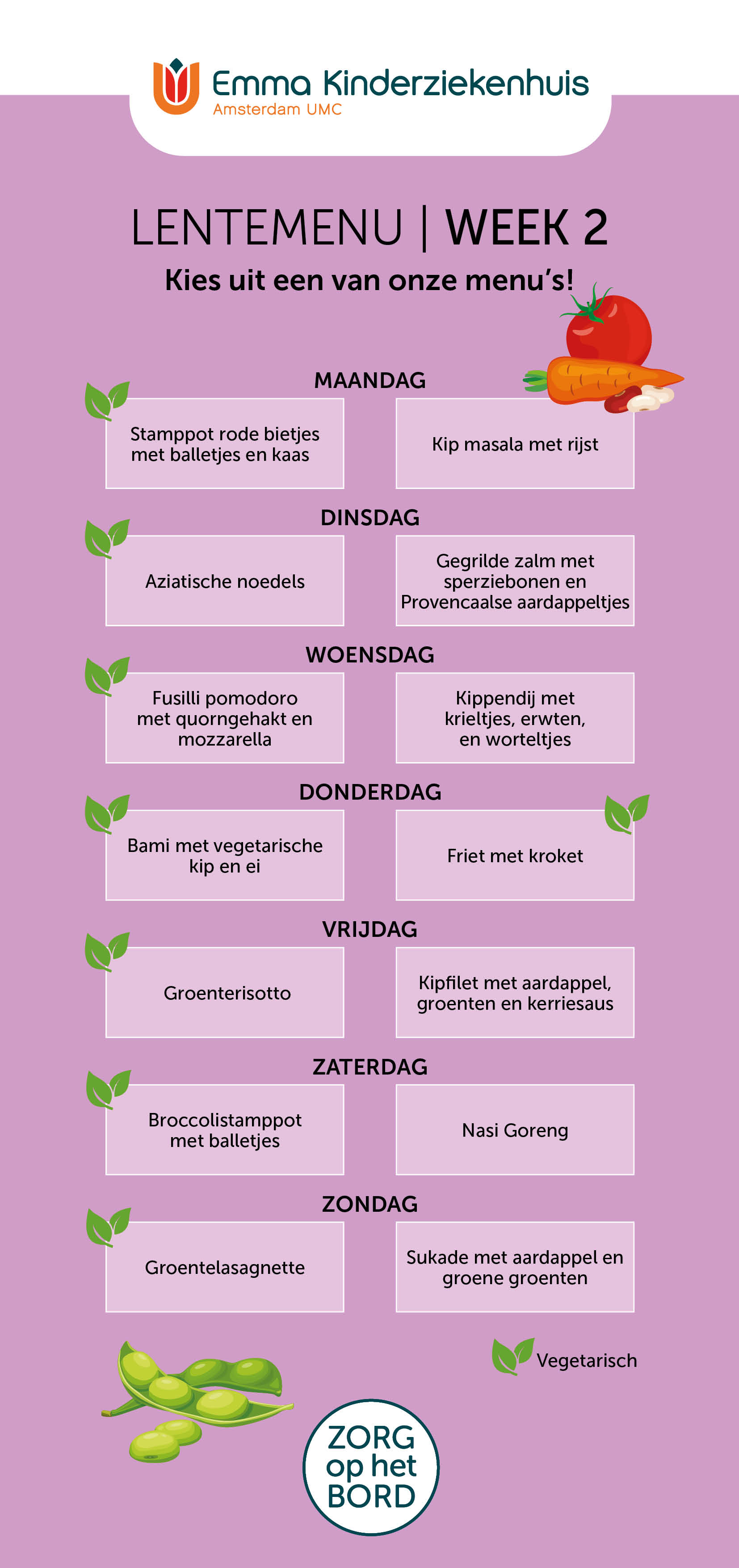 Herfstmenu week 2 EKZ