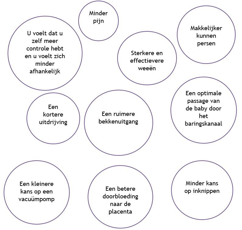 Baringshoudingen bij bevallen in het ziekenhuis