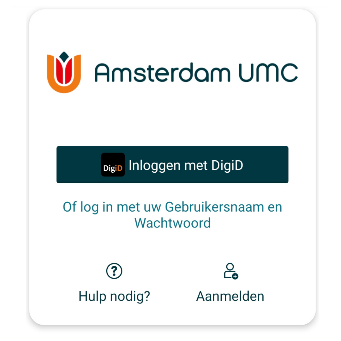 Inloggen op Mijn Dossier