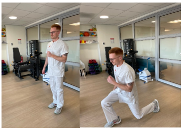 Afbeelding met persoon, kleding, sport, overdekt