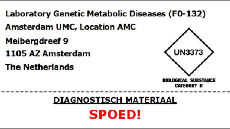 Address label Lab GMD