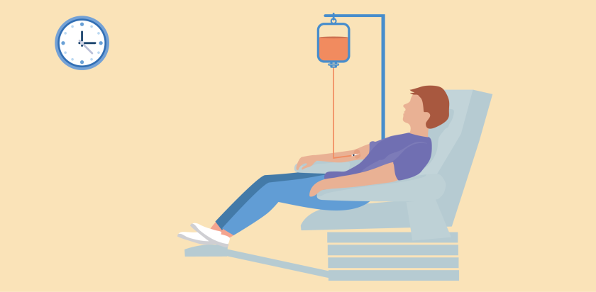 chemotherapie via een infuus