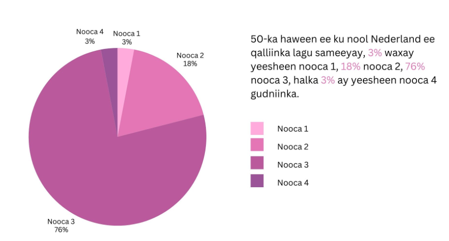 A close-up of a pie chart
Description automatically generated