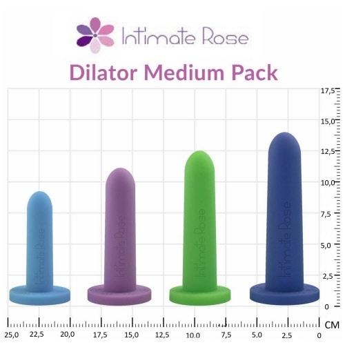 Intimate Rose dilatatie set Medium | 17-IR015