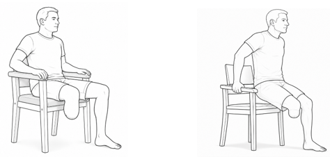 Afbeelding met schets, stoel, meubels, Lijnillustraties