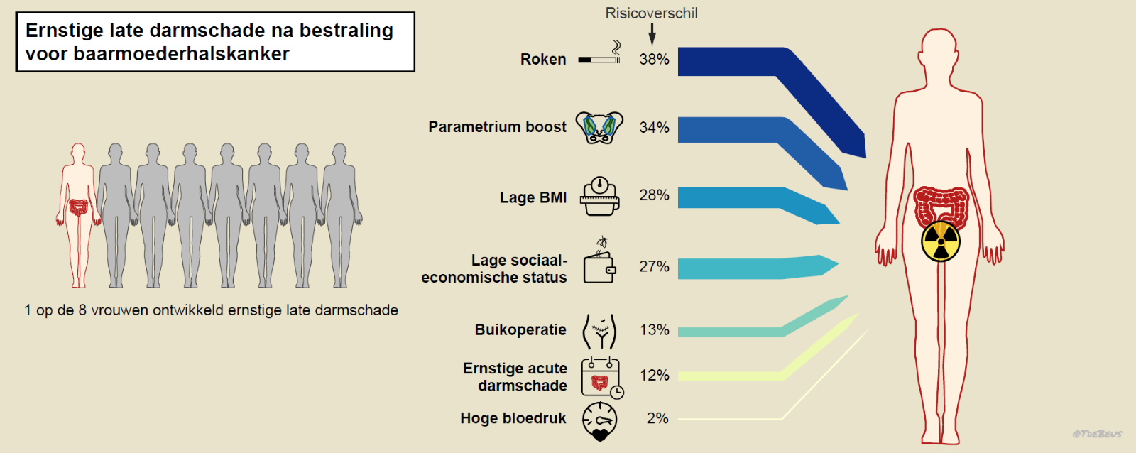 A diagram of a person with different colored arrows
Description automatically generated
